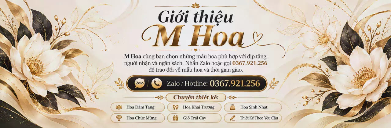 Ảnh bìa Shop hoa tươi Châu Thành Tây Ninh - Hoa cho những dịp đáng nhớ